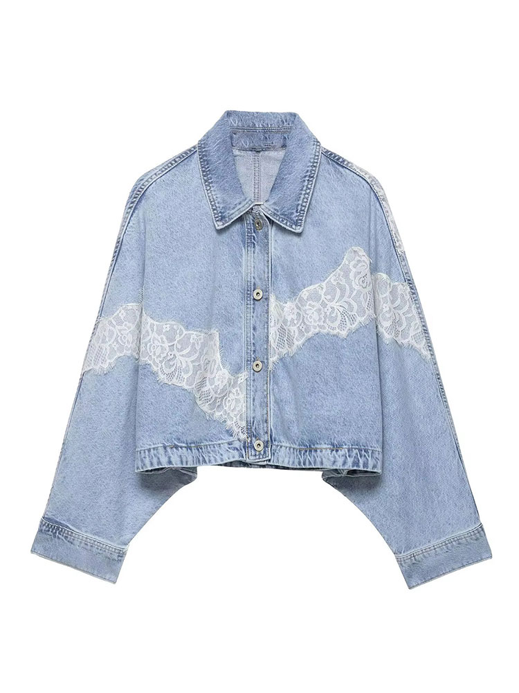 Street Fashion Denim - HH Elegant Women Blue Denim Jackets