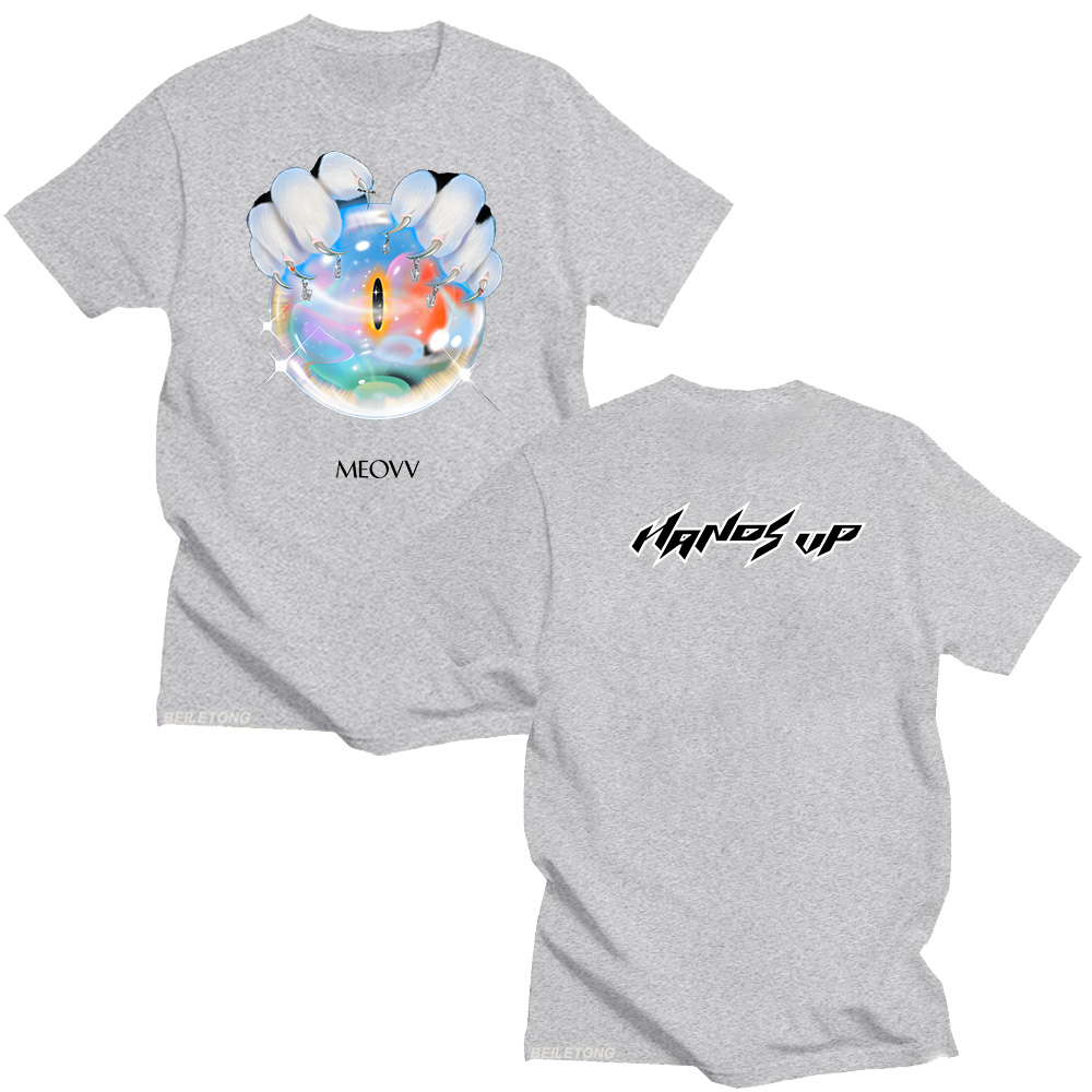 MEOVV Hands Up T shirts 2025 F – обзор и цена Graphic Hoodie Streetwear