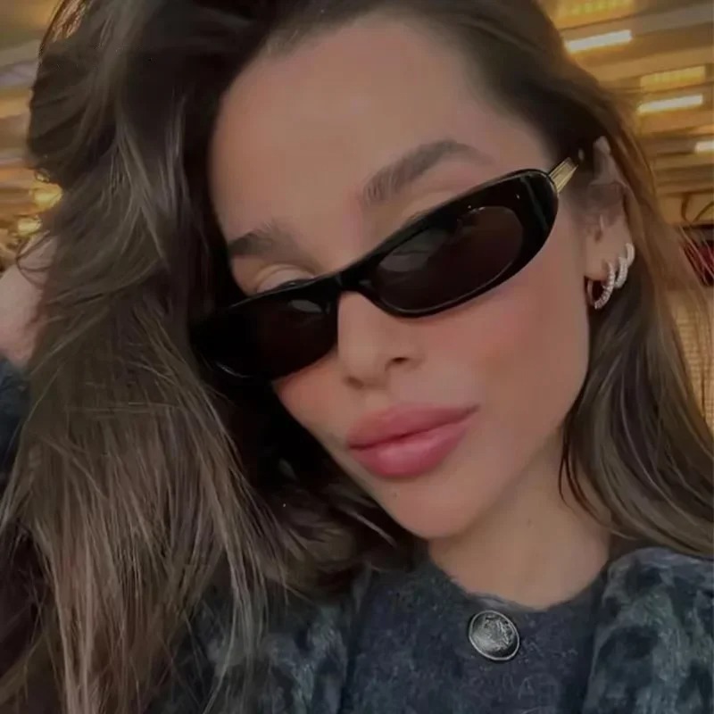 New Retro Oval Frame Sunglasse – обзор и цена Street Fashion Glasses