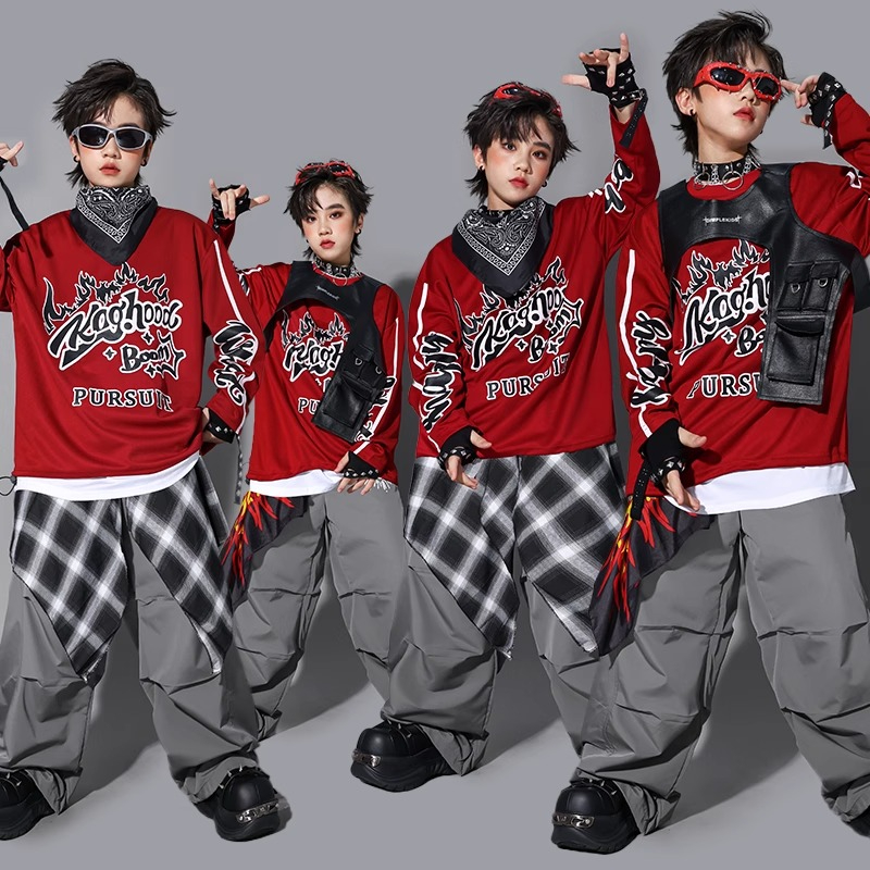 Boys K-pop Sweatshirt Fashion  – обзор и цена Street Fashion For Boy