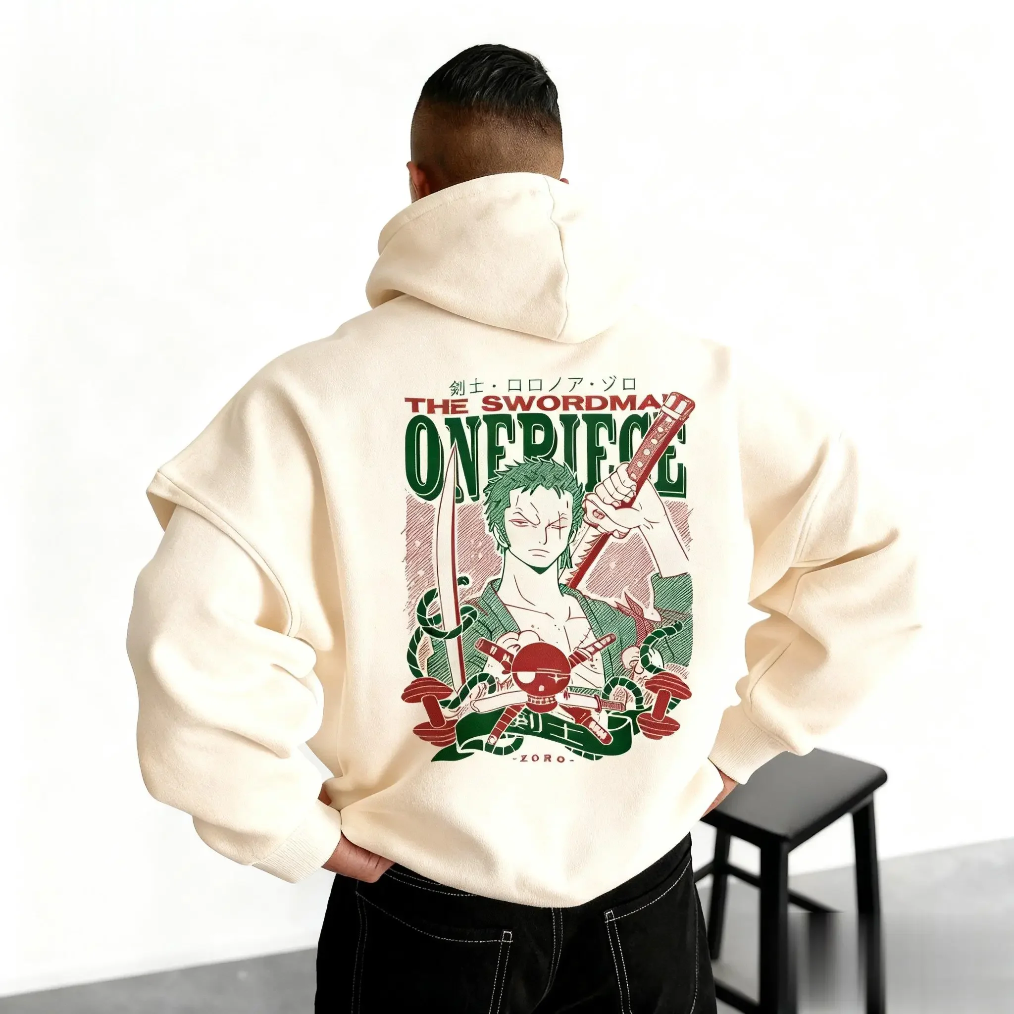2026 New Unisex Oversized One  – обзор и цена Graphic Hoodie Streetwear