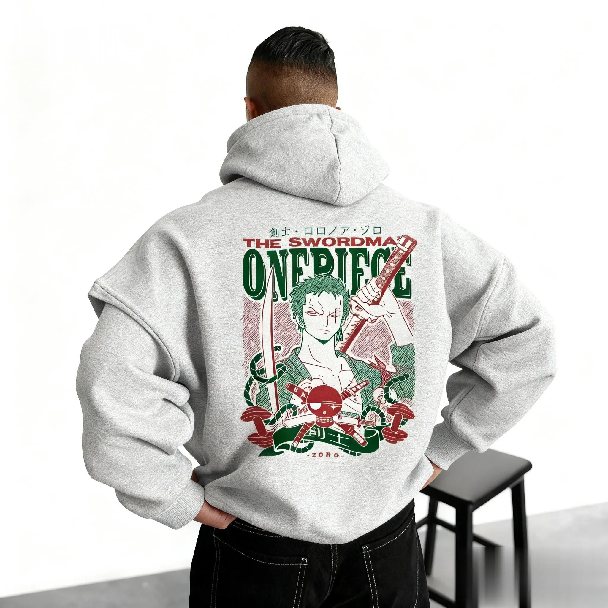 2026 New Unisex Oversized One  – обзор и цена Graphic Hoodie Streetwear