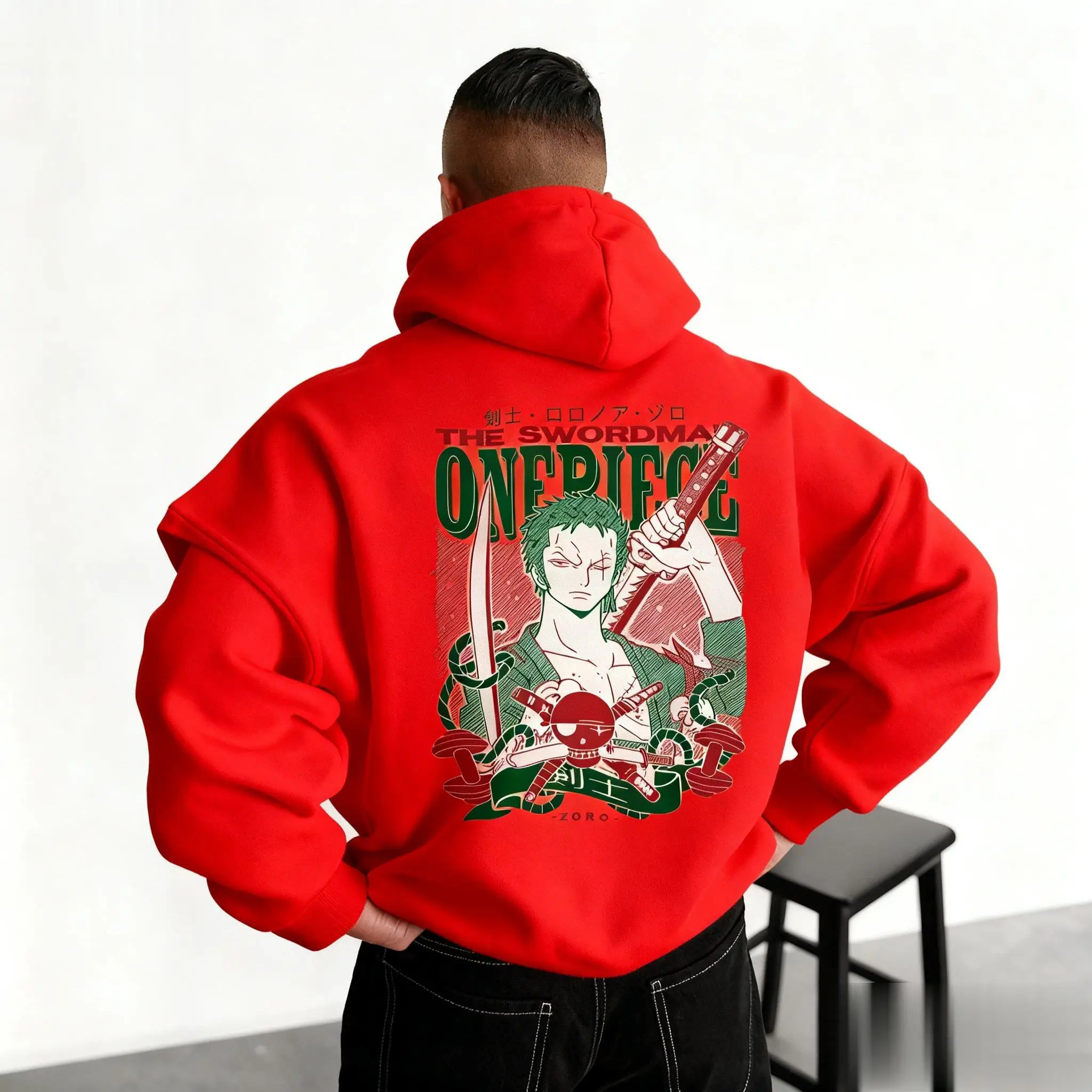 2026 New Unisex Oversized One  – обзор и цена Graphic Hoodie Streetwear