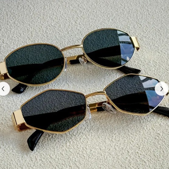 Trendy Round Frame Metal Sungl – обзор и цена Street Fashion Glasses
