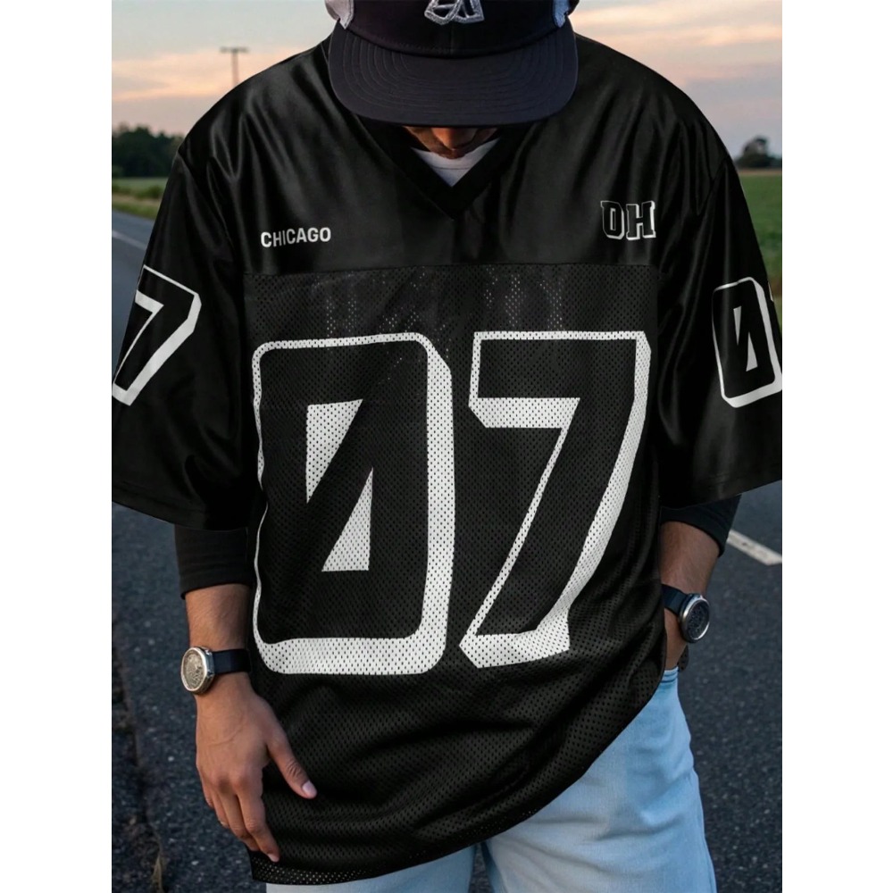 2026 Summer New Men's V-Neck T – обзор и цена Street Fashion News