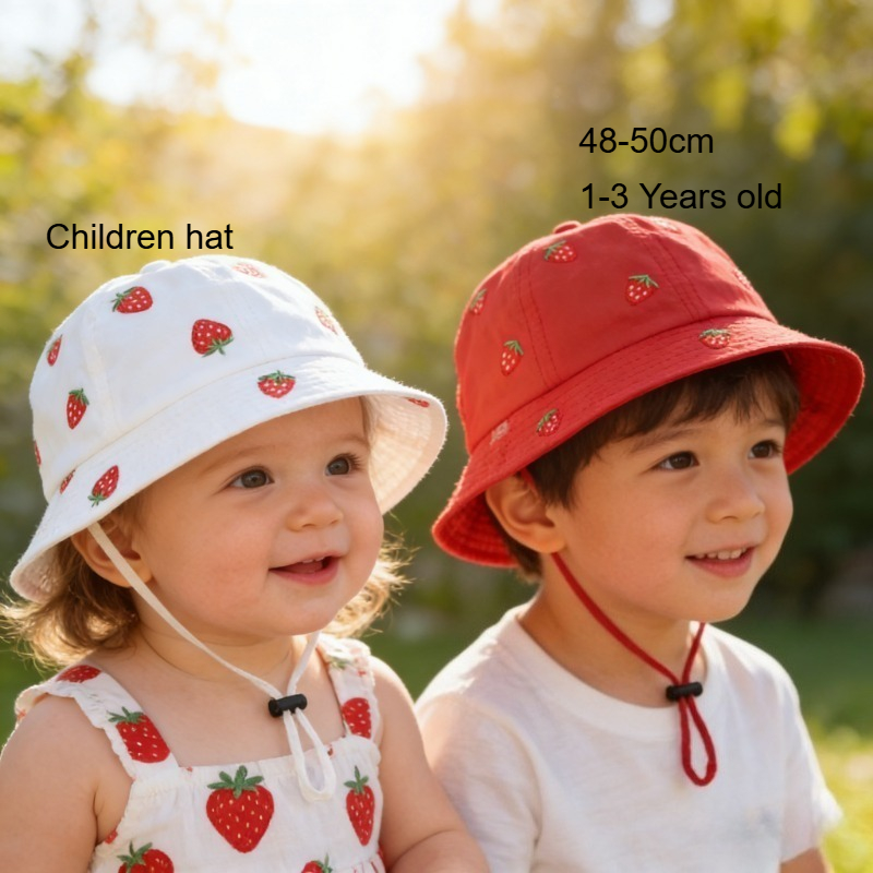 Girl Fisherman Hat with Strawb – обзор и цена Street Fashion News