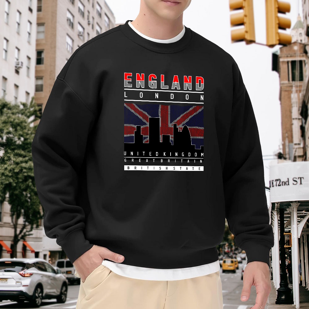 Men's Black Crew Neck Pullover – обзор и цена Street Fashion In London