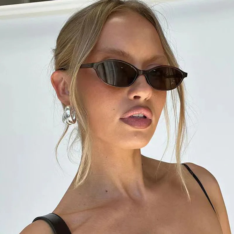 Retro Oval Frame Sunglasses Fa – обзор и цена Street Fashion Glasses