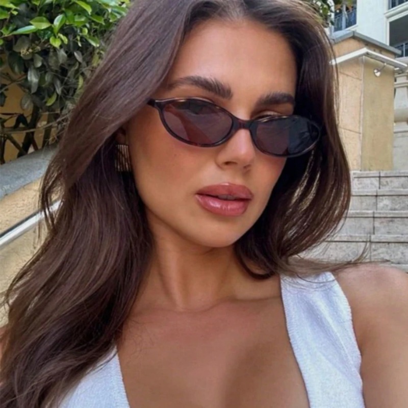 Retro Oval Frame Sunglasses Fa – обзор и цена Street Fashion Glasses