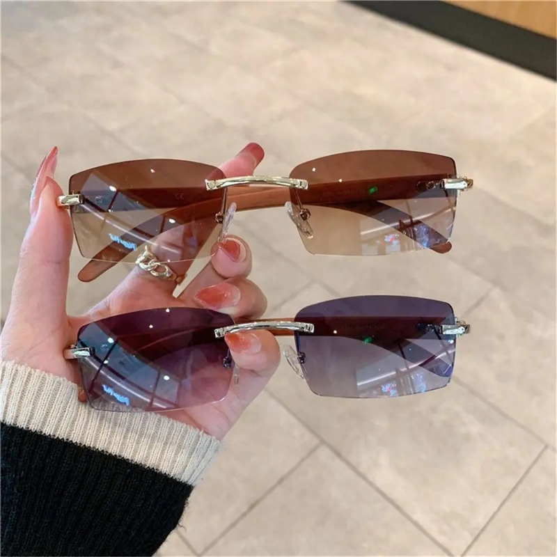 Trendy Punk Sunglasses Rimless – обзор и цена Street Fashion Glasses