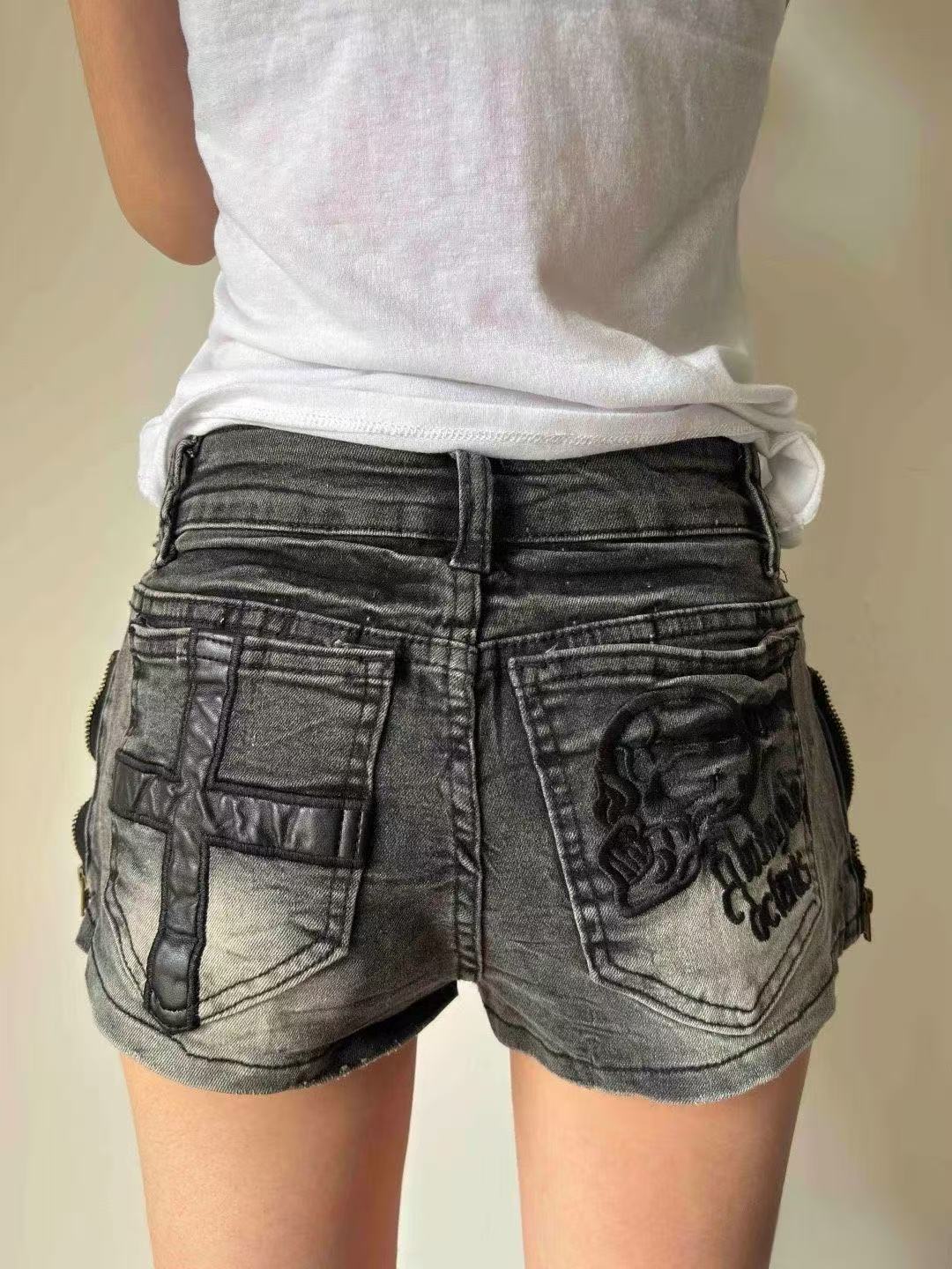 Summer Women's American Retro  – обзор и цена Street Fashion Denim