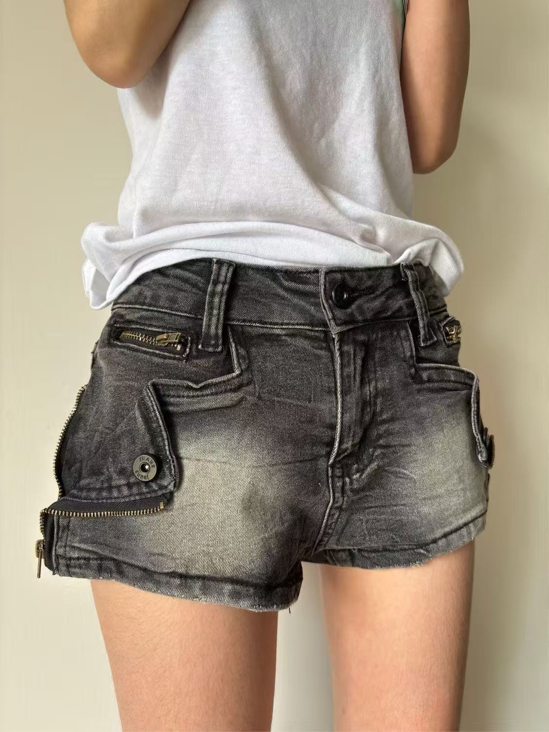 Summer Women's American Retro  – обзор и цена Street Fashion Denim