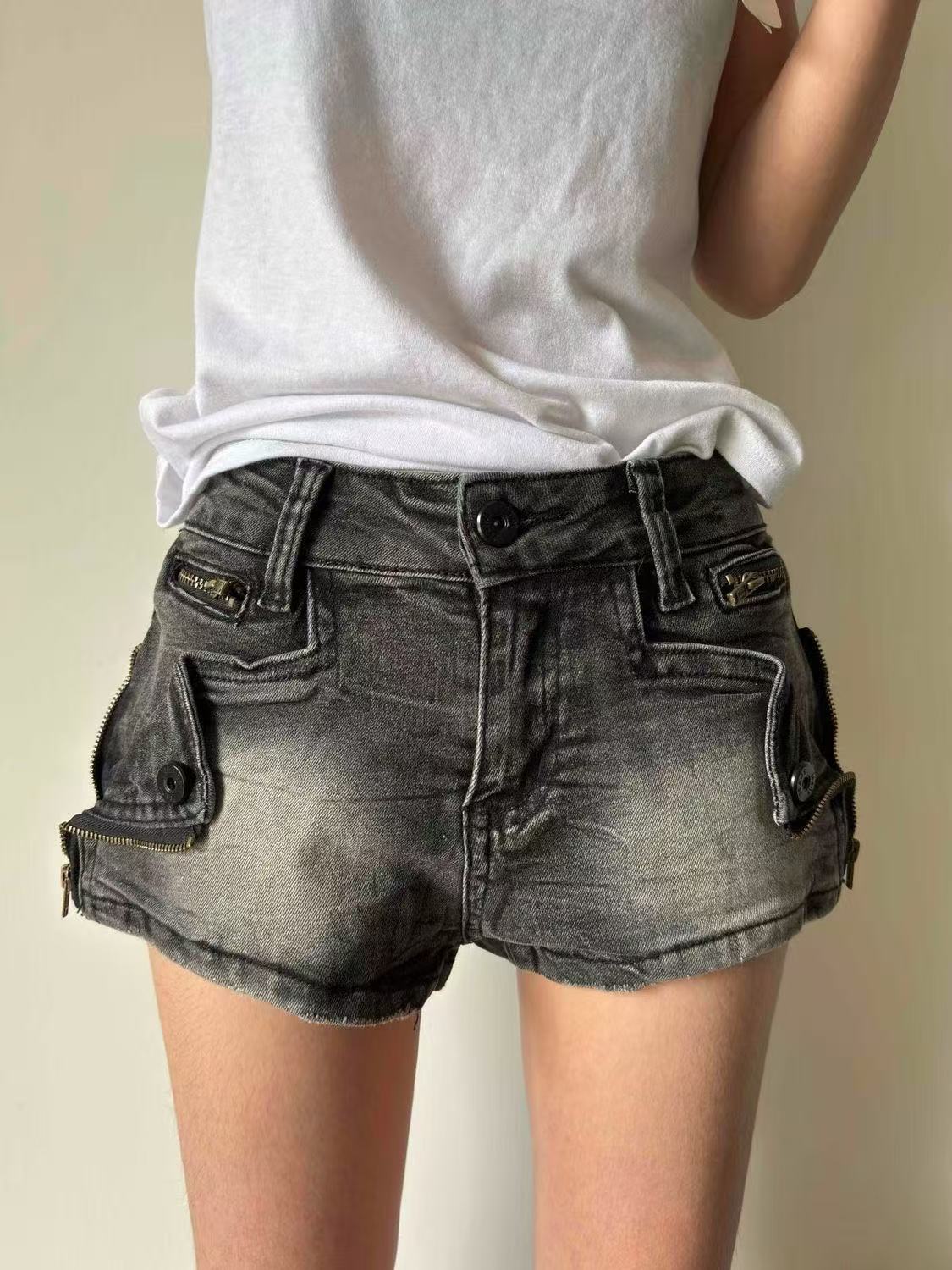Summer Women's American Retro  – обзор и цена Street Fashion Denim