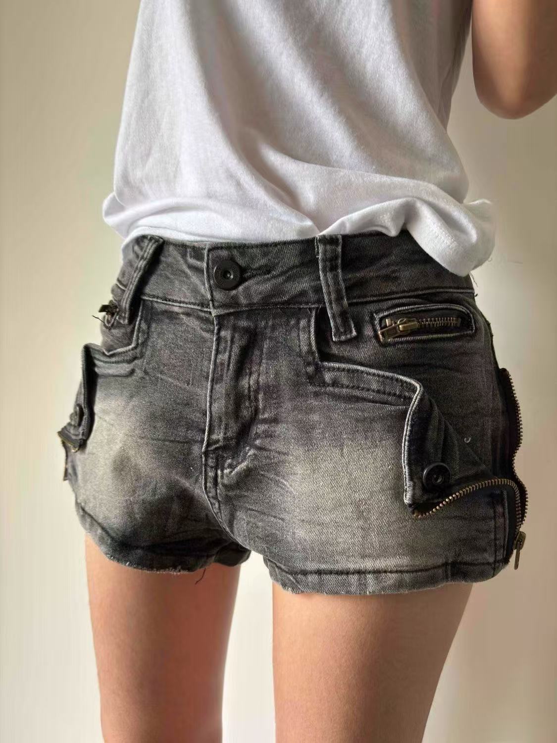 Summer Women's American Retro  – обзор и цена Street Fashion Denim