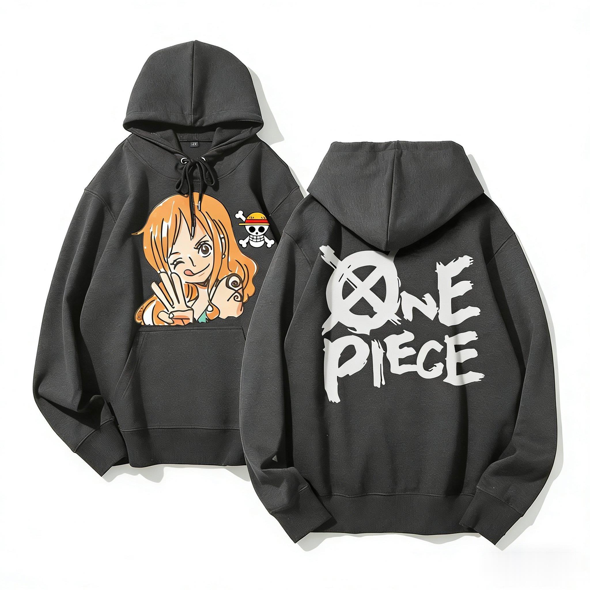 One Piece Nami Anime Hoodie Me – обзор и цена Graphic Hoodie Streetwear