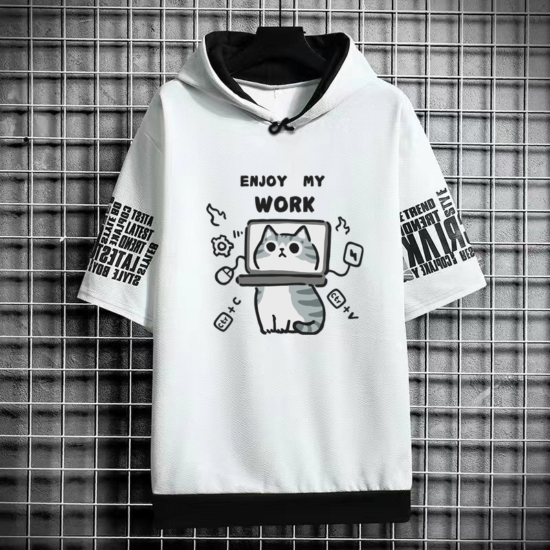 Harajuku Men's T-Shirt Hoodie  – обзор и цена Graphic Hoodie Streetwear