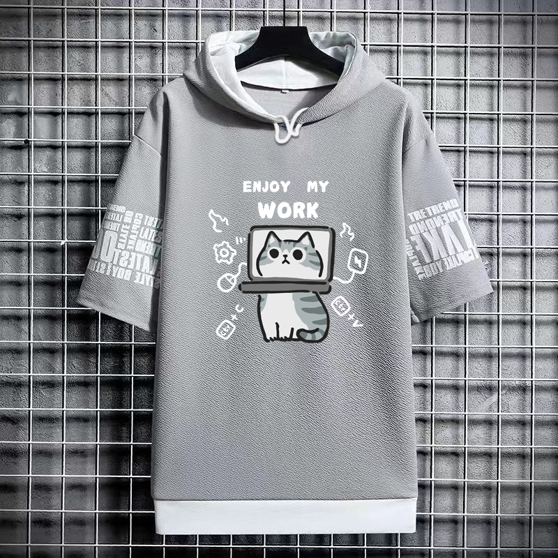 Harajuku Men's T-Shirt Hoodie  – обзор и цена Graphic Hoodie Streetwear