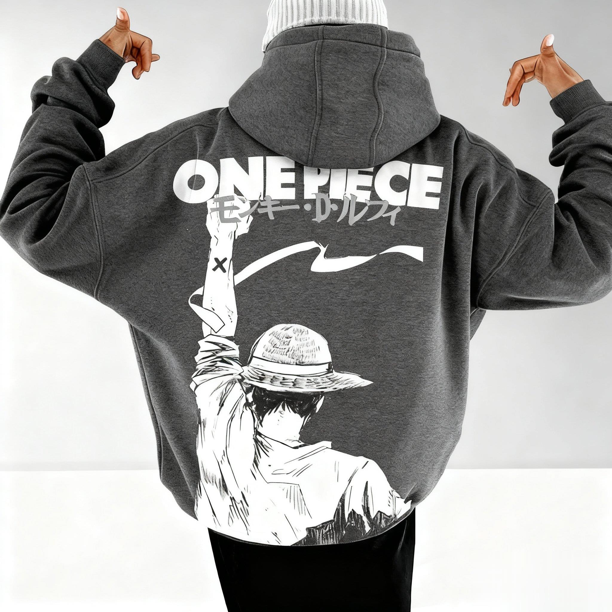One Piece Anime Hoodie Men Wom – обзор и цена Graphic Hoodie Streetwear