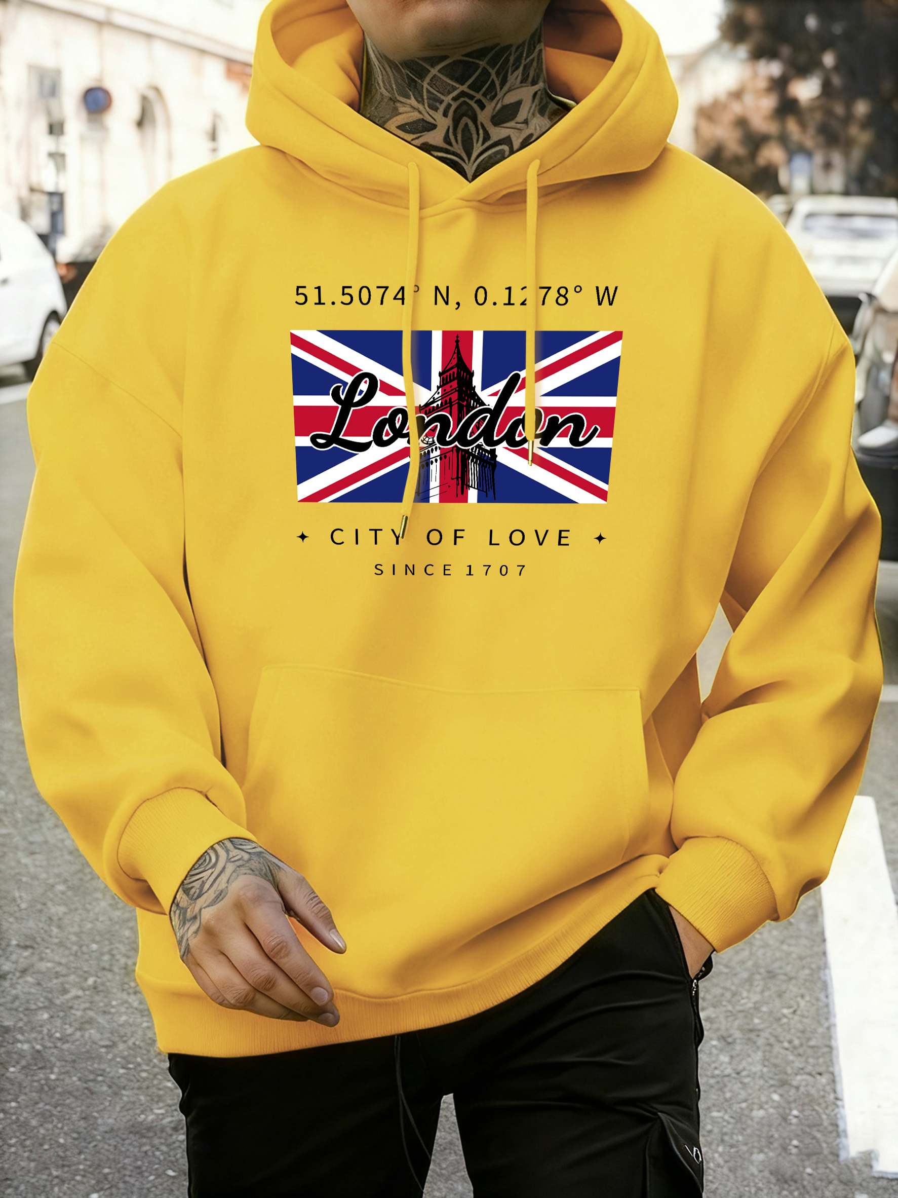 London City Of Love Flag Print – обзор и цена Street Fashion In London