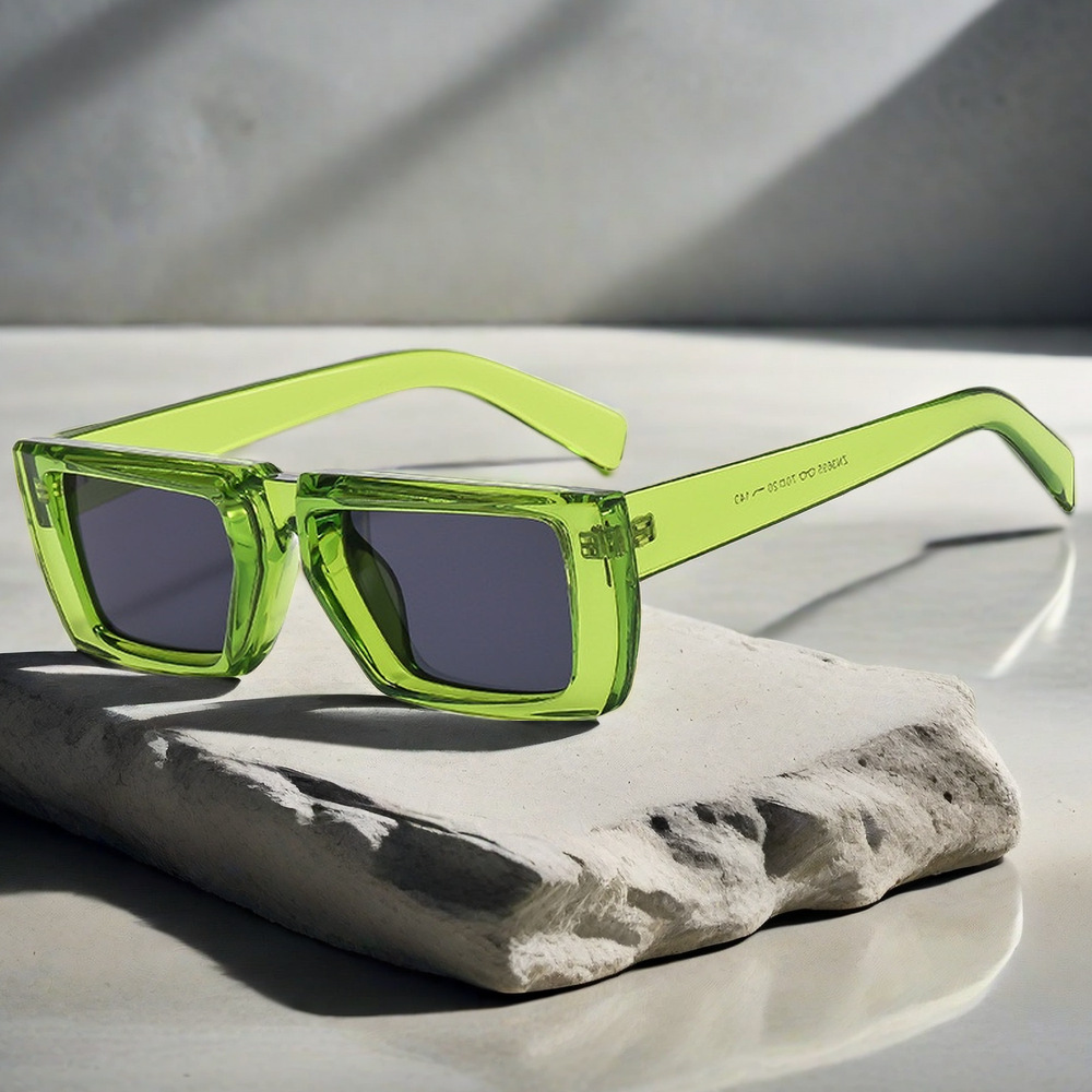 New Rectangle Sunglasses for M – обзор и цена Street Fashion Glasses