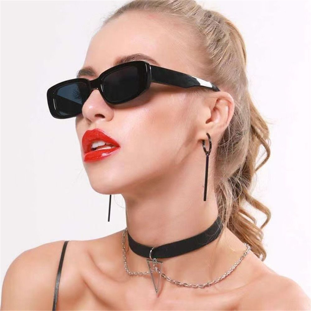 Trendy Narrow Square Frame Y2K – обзор и цена Street Fashion Glasses