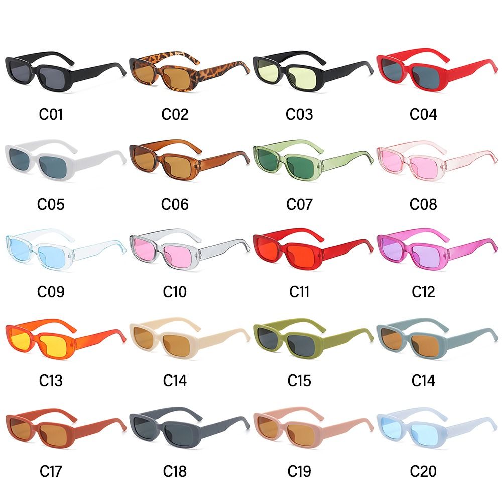 Trendy Narrow Square Frame Y2K – обзор и цена Street Fashion Glasses