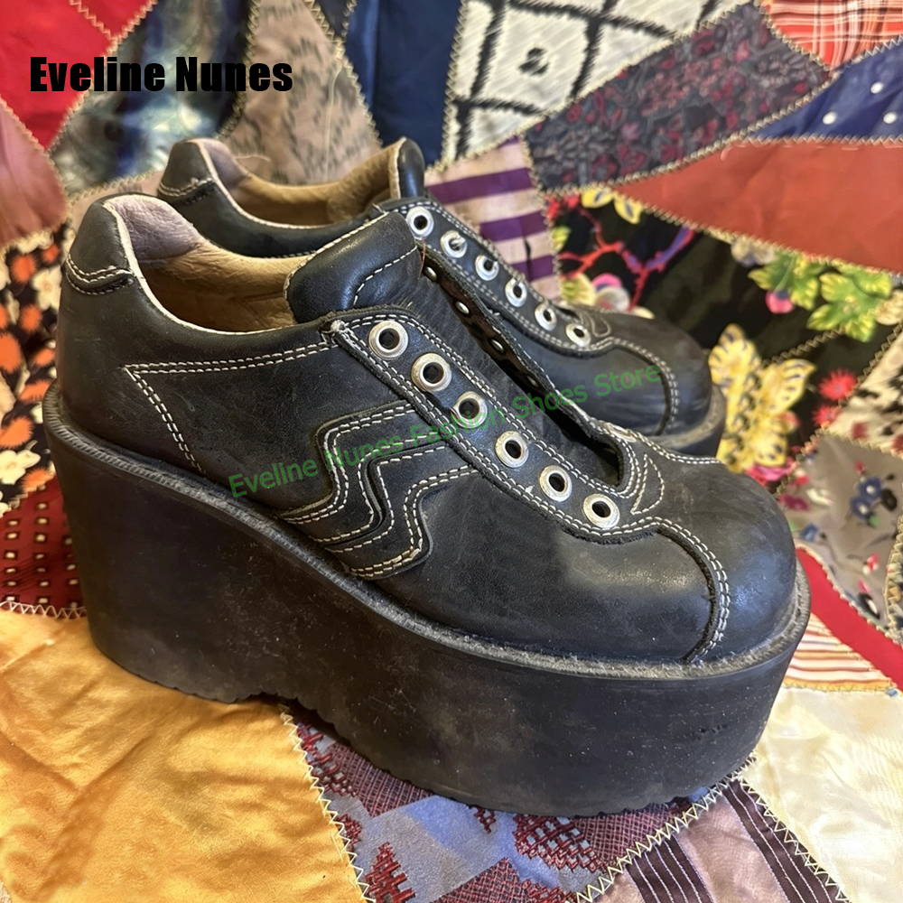 Y2K Platform Wedge Fashion Pum – обзор и цена Street Fashion Vintage