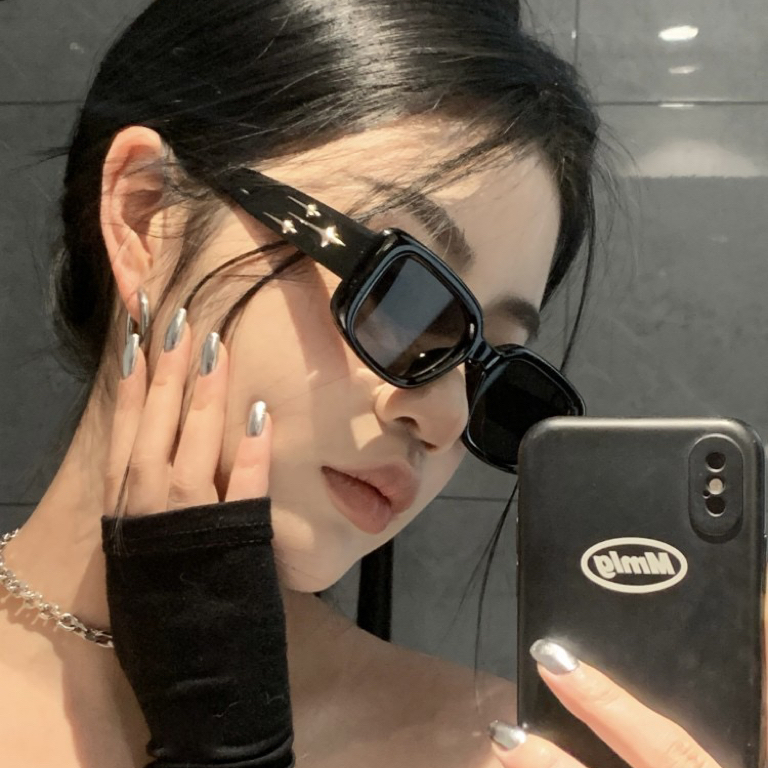 Retro Y2K Style Small Square S – обзор и цена Street Fashion Glasses