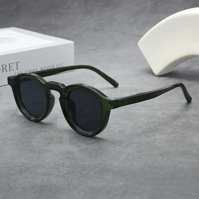 High Quality Round Sunglasses  – обзор и цена Street Fashion Glasses